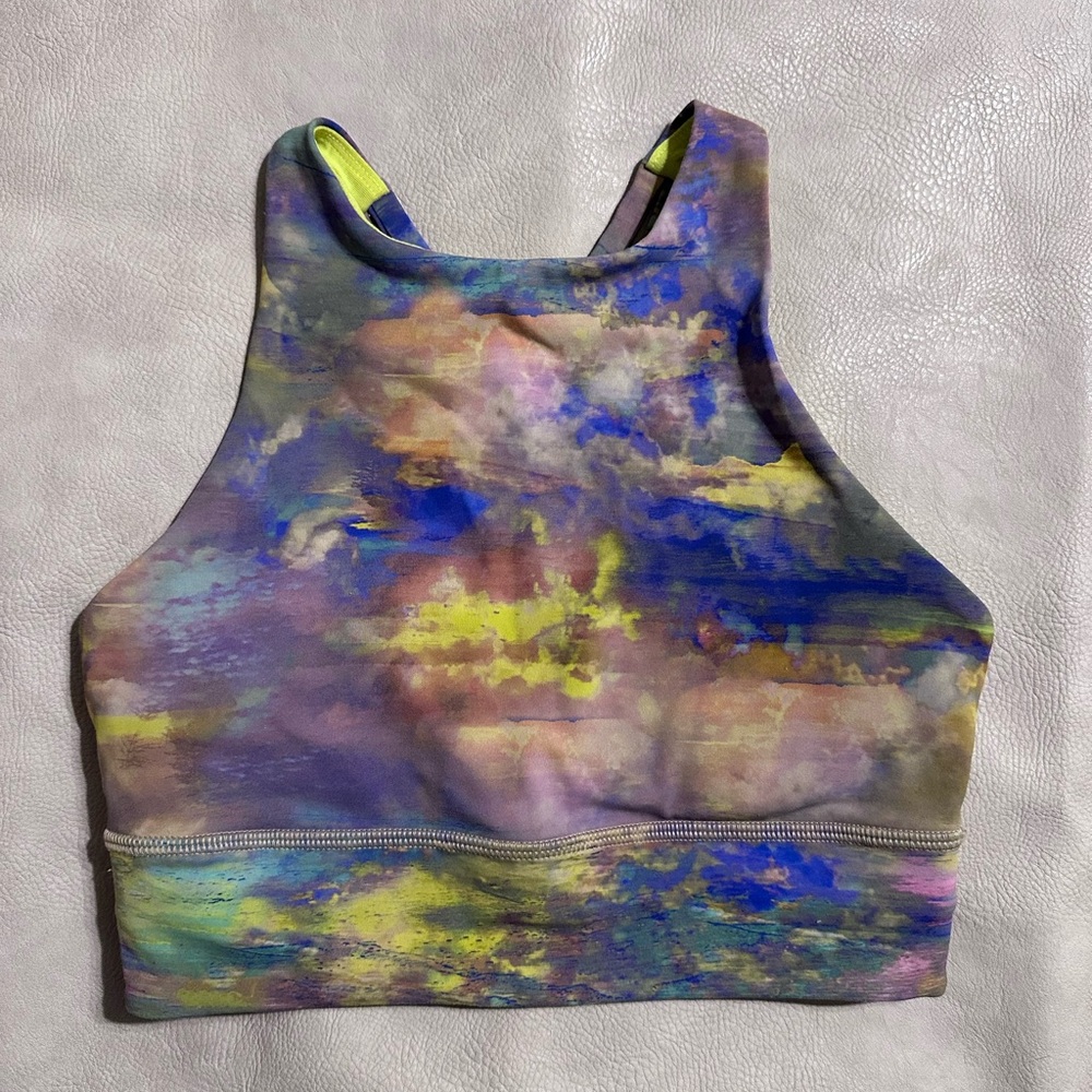 Lululemon Athletica Vibrant Multicolor Tank Top